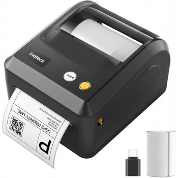 Inateck PR50 termotlačiareň, 203 DPI, 170 mm/s, USB & Bluetooth, čierna