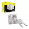 CORSAIR RMe White Series RM850e 2026 Cybenetics Platinum certifikovaný 850W plne modulárny ATX napájací zdroj