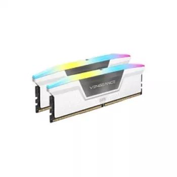 CORSAIR Vengeance RGB 32GB (2x16GB) DDR5 6000MHz CL38 biela Dual Channel kit