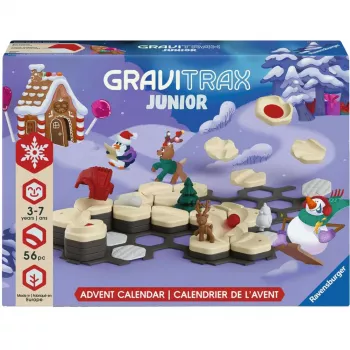 Ravensburger GraviTrax Junior adventný kalendár - 24 dní prekvapení s guľôčkovou dráhou