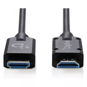 DIGITUS Armored HDMI 2.1 aktívny optický kábel, 8K UHD, 20 m, čierna