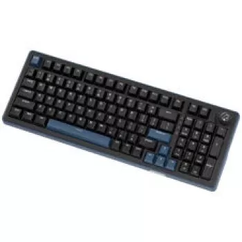 Ducky OK-M 98 herná klávesnica, 98% rozloženie, hot-swappable, RGB podsvietenie, ANSI US, KTT Wine Red lineárne spínače