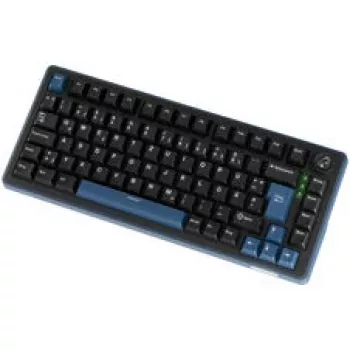 Ducky OK-M 75 mechanická herná klávesnica, 75% rozloženie, hot-swappable KTT taktilné spínače, RGB podsvietenie, ISO, čierna