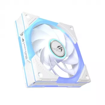 ASUS ROG Eurux GR120 ARGB Reverse Fan White Edition, 120 mm, samostatné balenie