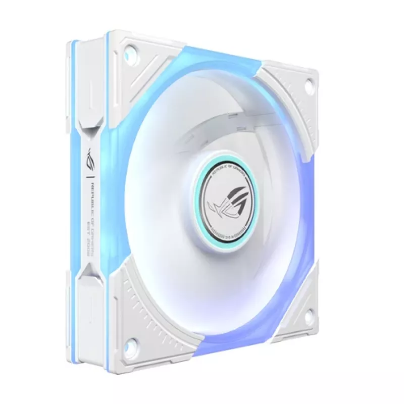 ASUS ROG Eurux GR120 ARGB Reverse Fan White Edition, 120 mm, samostatné balenie