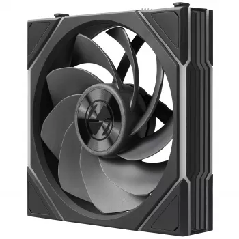 Lian Li UNI FAN TL FLEX Wireless ARGB Reverse Blade 120mm ventilátor - čierna