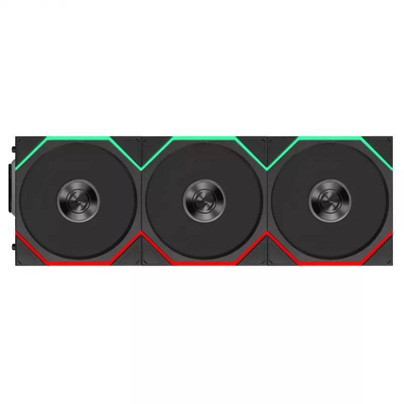 Lian Li UNI FAN TL FLEX Wireless ARGB 120mm ventilátor 3 ks balenie s ovládačom - čierna