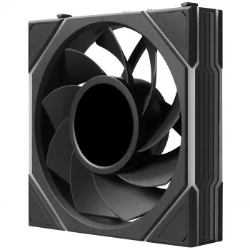 Lian Li UNI FAN TL LCD FLEX Wireless 120mm Reverse Blade ARGB PWM ventilátor s LCD displejom - čierna