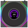 Lian Li UNI FAN TL LCD FLEX Wireless 120mm Reverse Blade ARGB PWM ventilátor s LCD displejom - čierna