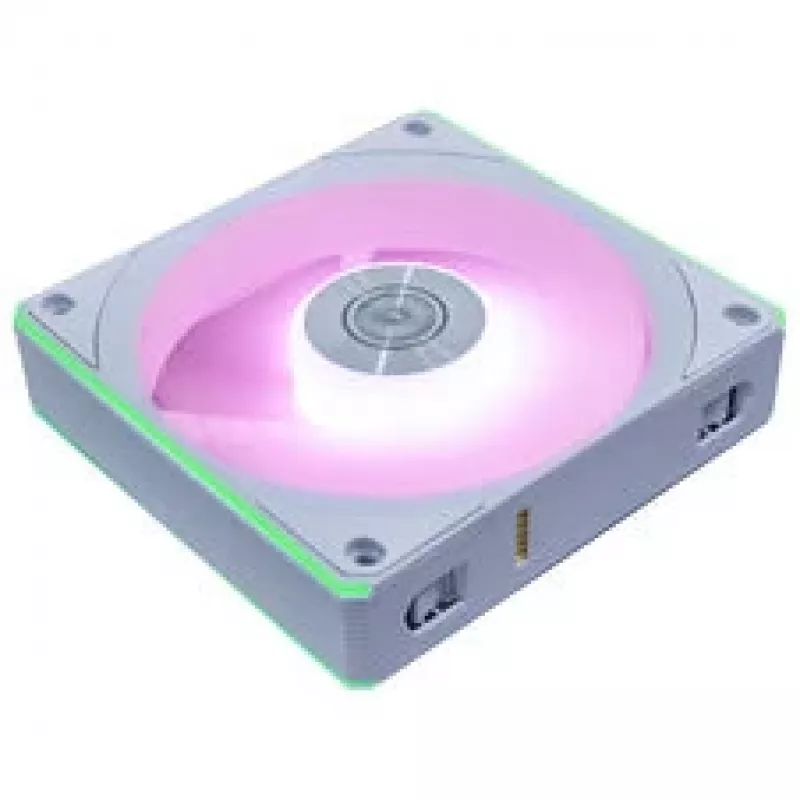 Lian Li UNI FAN CL FLEX Wireless PWM ARGB Reverse Blade 120mm biela 3 ks balenie s ovládačom