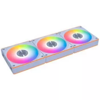Lian Li UNI FAN CL FLEX Wireless PWM ARGB Reverse Blade 120mm biela 3 ks balenie s ovládačom