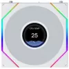 Lian Li UNI FAN TL LCD FLEX Wireless ARGB Reverse Blade 120mm ventilátor - biela