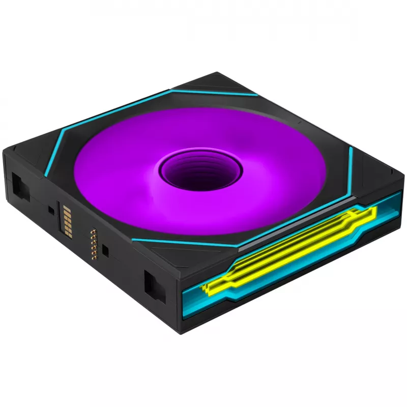 Lian Li UNI FAN SL-INF FLEX Wireless ARGB Reverse Blade 120mm ventilátor - čierna