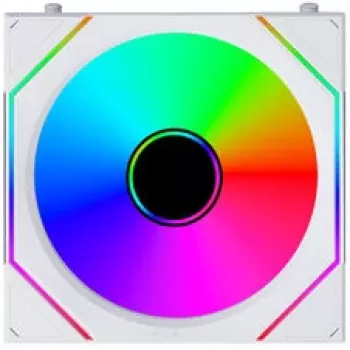 Lian Li UNI FAN SL-INF FLEX Wireless ARGB Reverse Blade 120mm ventilátor - biela