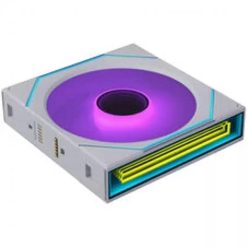 Lian Li UNI FAN SL-INF FLEX Wireless ARGB Reverse Blade 120mm ventilátor - biela