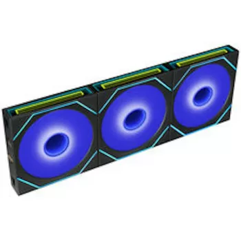 Lian Li UNI FAN SL-INF FLEX Wireless ARGB Reverse Blade 120mm ventilátor 3 ks balenie s ovládačom - čierna