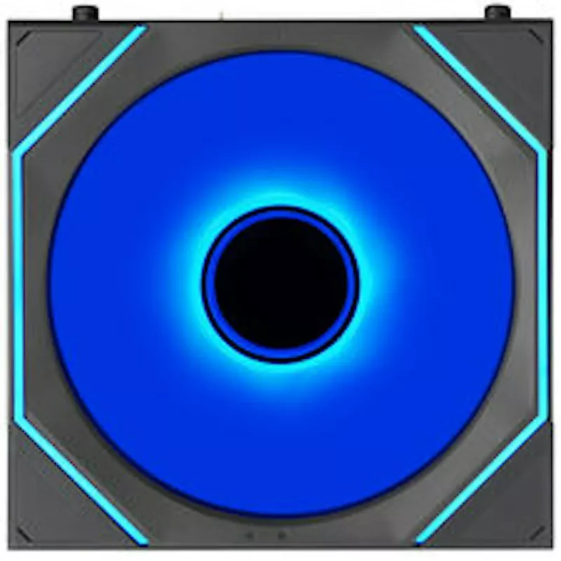Lian Li UNI FAN SL-INF FLEX Wireless ARGB Reverse Blade 120mm ventilátor 3 ks balenie s ovládačom - čierna
