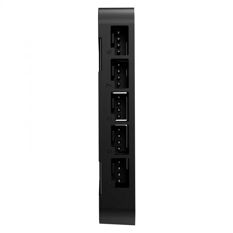 ARCTIC Fan Controller 10-Port PWM Hub so SATA napájaním, čierny
