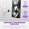 NZXT F360 RGB 360mm All-in-One kvapalinový CPU chladič - čierny
