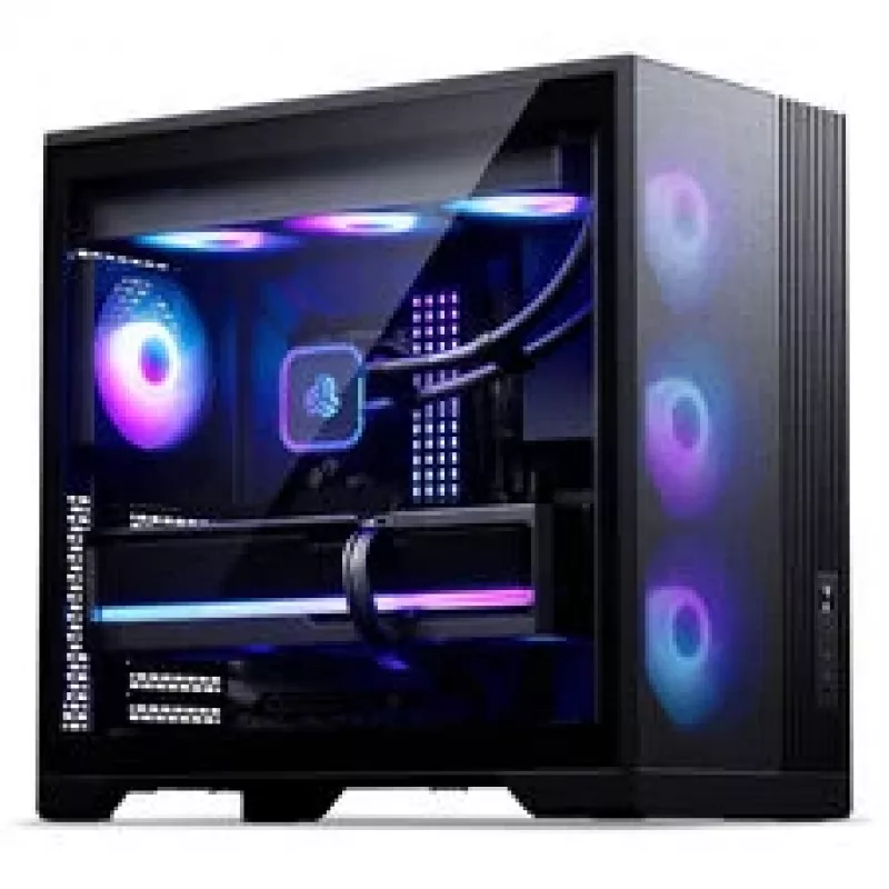 Phanteks XT M5 Midi-Tower PC skriňa, ATX, Mesh predná strana, Tempered Glass, 3x D-RGB ventilátory, čierna