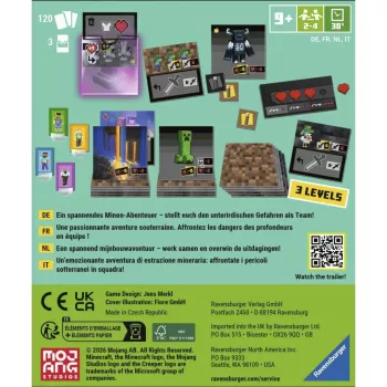 RAVENSBURGER Minecraft: Digging Down strategická hra