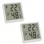 TFA 30.5059.02.02 digitálny termo-hygrometer sada 2 ks, biela/strieborná