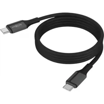ANSMANN Magnetický USB-C silikónový kábel 120 cm čierna