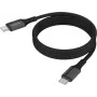 ANSMANN Magnetický USB-C silikónový kábel 120 cm čierny