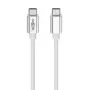 ANSMANN USB-C na USB-C dátový a nabíjací kábel 1,2 m biela 60W