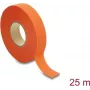 Delock tkaninová páska 25 m x 19 mm trhateľná samolepiaca oranžová