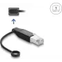 Delock USB Type-C sieťový adaptér Gigabit LAN 1 x RJ45 konektor samec