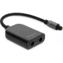Delock S/PDIF TOSLINK rozdeľovač 1 vstup 2 výstupy