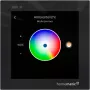 Homematic IP Glass Display nástenný termostat (HmIP-WGD) - čierny