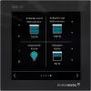 Homematic IP Glass Display nástenný termostat (HmIP-WGD) - čierny