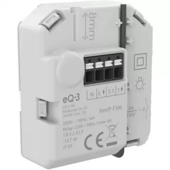 Homematic IP podomietkový spínací aktor so vstupom tlačidla (6 A)