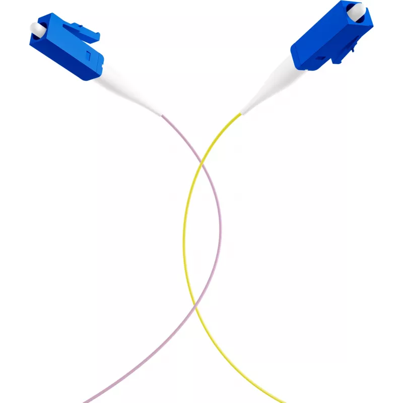 EFB FTTH pigtail LC OS2 G.657.A2 sada 12 farieb, 2m, Singlemode 9/125µm, odolný proti ohybu, 12 vlákien