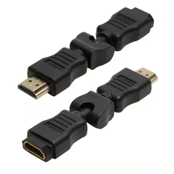 LogiLink HDMI uhlový adaptér 270° konektor samec na konektor samica 4K 60Hz