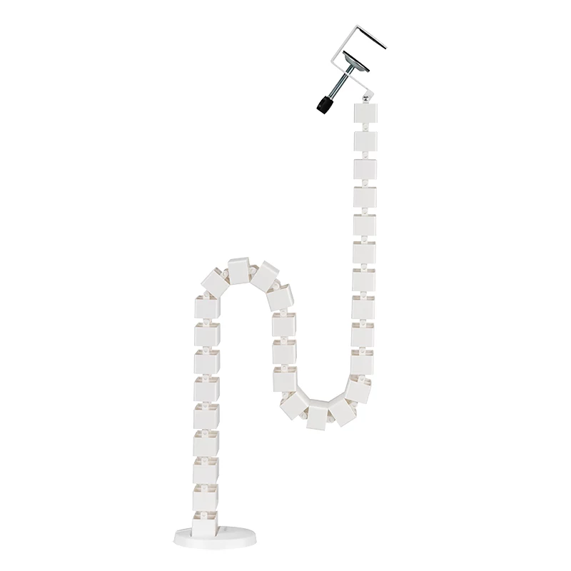LogiLink flexibilný káblový kanál na zavesenie 1347x129 mm biela KAB0093