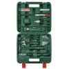 Bosch 73-dielna sada náradia pre domácnosť v zelenom pevnom kufríku