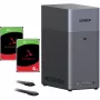 UGREEN DH2300 balenie s 2x Seagate IronWolf NAS 4TB CMR (čierna)