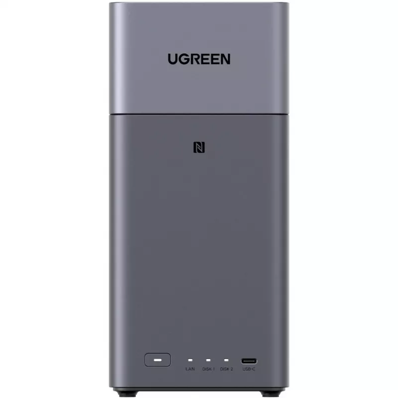 UGREEN DH2300 balenie s 2x Seagate IronWolf NAS 4TB CMR (čierna)