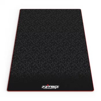 Nitro Concepts podložka na podlahu pre Sim-Racing rigy, 150 x 75 cm, protišmyková, čierna