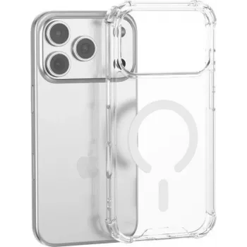 4SMARTS Hybrid Case Ibiza pre Apple iPhone 18 Pro Max / 17 Pro Max MagSafe - transparentné