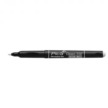 PICA-MARKER Pica permanentný marker INSTANT biely, okrúhly hrot, 1-2mm