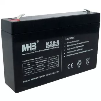PowerWalker batéria MHB MS9-6 6V 9Ah uzavretá olovená batéria pre UPS systémy