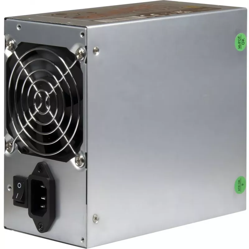 Inter-Tech HA-600AA2-Rev 600W ATX napájací zdroj - čierny, nemodulárny, 120mm ventilátor