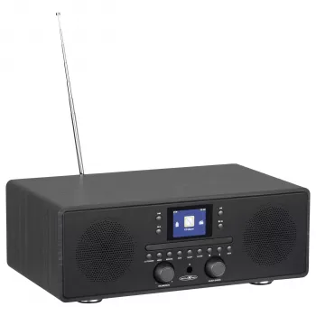 Reflexion HRA23INT DAB+ / FM / internetové rádio s Bluetooth, Spotify Connect, 2,4 palca TFT farebný displej, 2 x 5 W stereo reproduktory, čierne