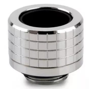 Thermal Grizzly DeltaMate hadicová spojka, mosadz - lesklý nikel, pre 14 mm tvrdé hadice, G1/4 palca závit
