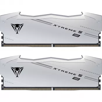 Patriot Viper Xtreme 5 48GB (2x24GB) DDR5-9600 CL46 UDIMM kit, strieborná