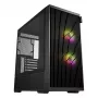 Fortron M330 Mini-Tower PC skriňa s tvrdeným sklom, čierna